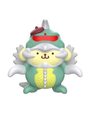 2026 McDonald’s Cute Meets Kaiju Happy Meal Toy#04- Pompompurin/Gigan